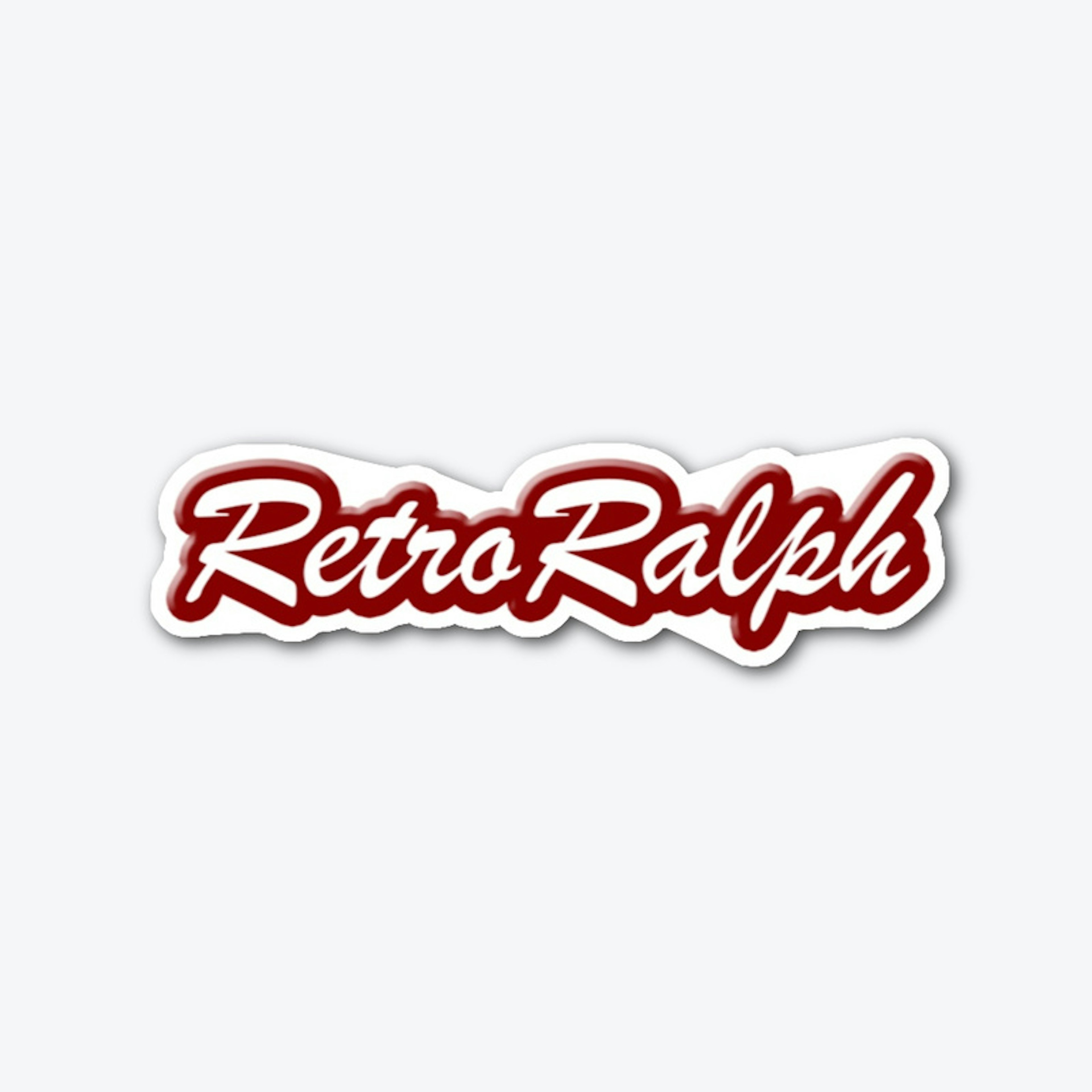 Retro Ralph Classic Logo Sticker